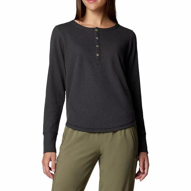 Womens Columbia Blue Point Fall Long Sleeve Henley Product Image