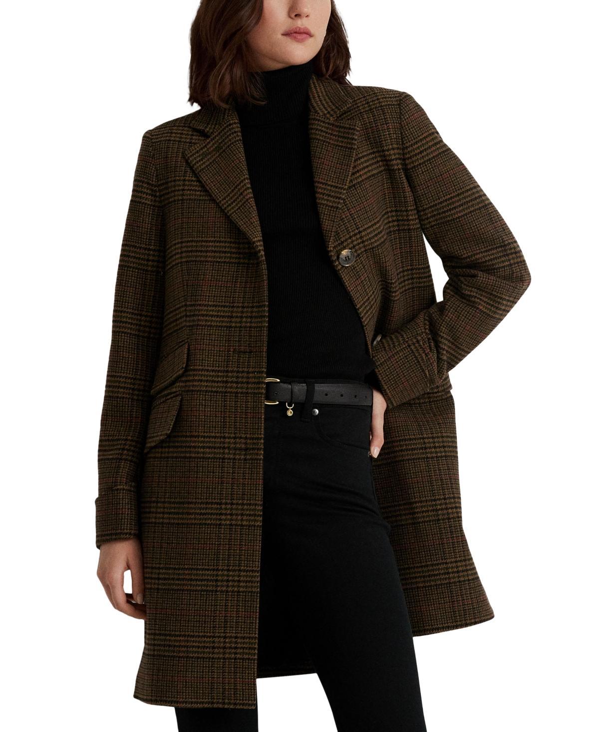 Lauren Ralph Lauren Womens Wool Blend Walker Coat Product Image