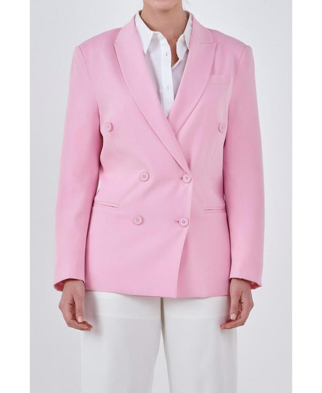 Endless Rose Double Breasted Blazer Product Image