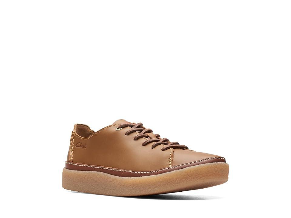 Clarks Mens Collection Oakpark Leather Low Top Casual Shoes Mens Shoes Product Image