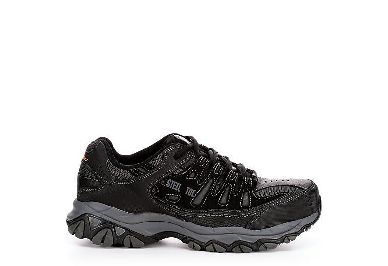 Skechers Men's 77055 Steel Toe Work Shoe Work Safety Shoes Product Image