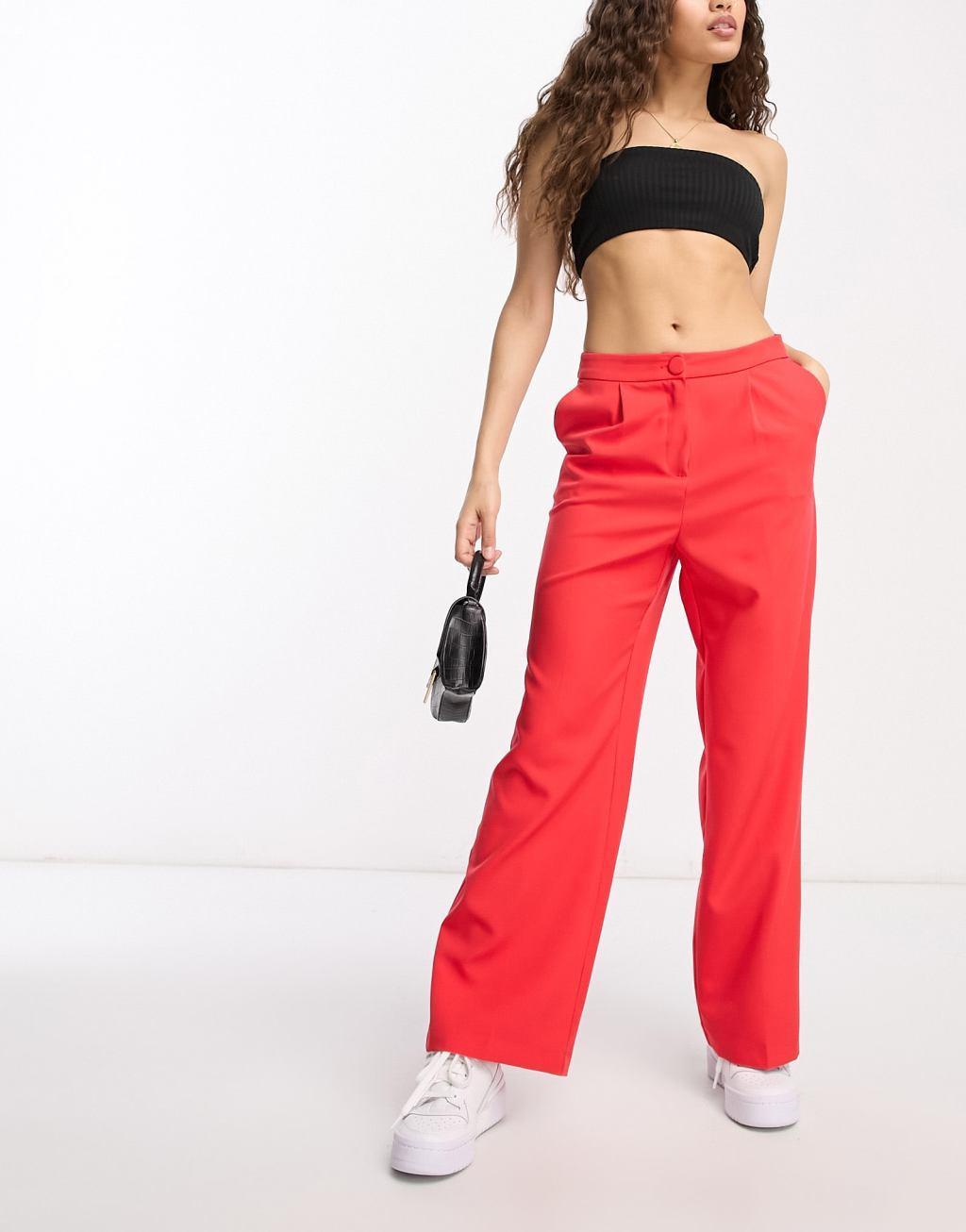 Miss Selfridge Petite slouchy dad pants Product Image