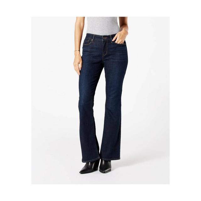 DENIZEN from Levis Womens Mid-Rise Bootcut Jeans - Hall of Fame 2 Long Product Image