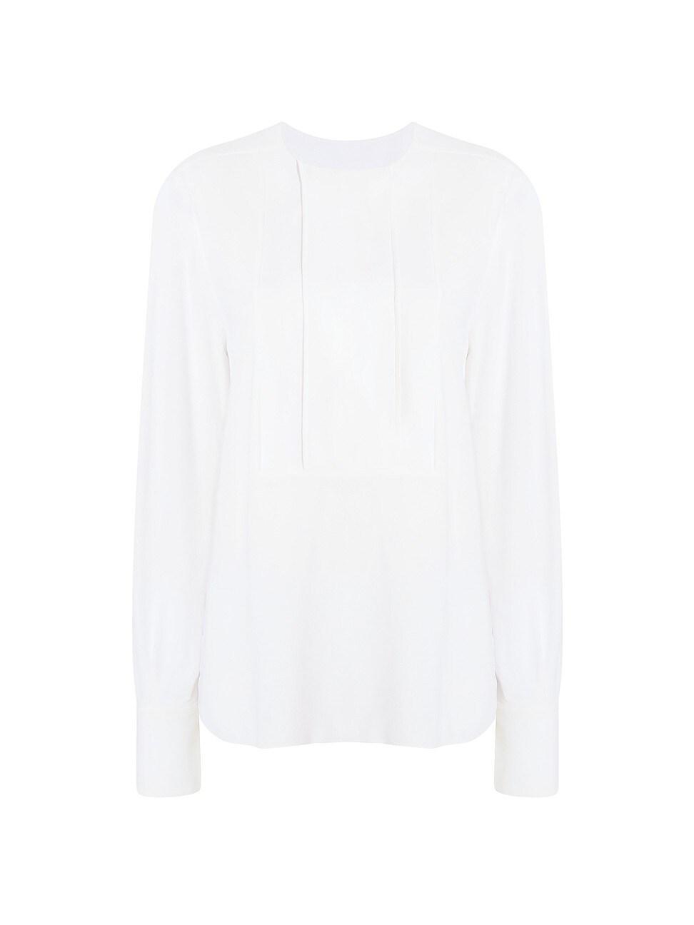 Womens Panelled Oversized Blouse Product Image