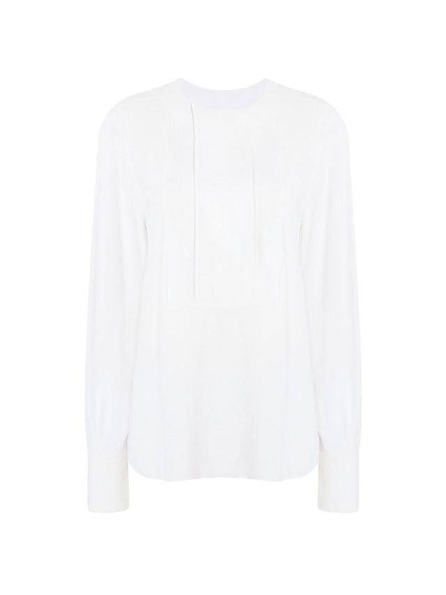 Womens Panelled Oversized Blouse Product Image