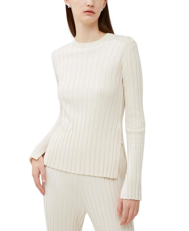 French Connection Womens Minar Pleated Sweater Product Image