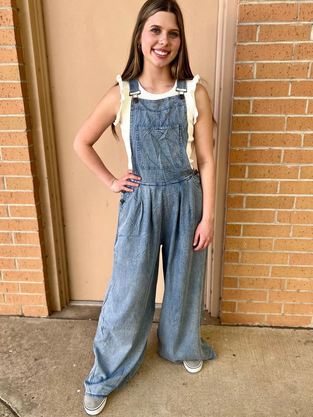 It's Chambray Overalls Product Image