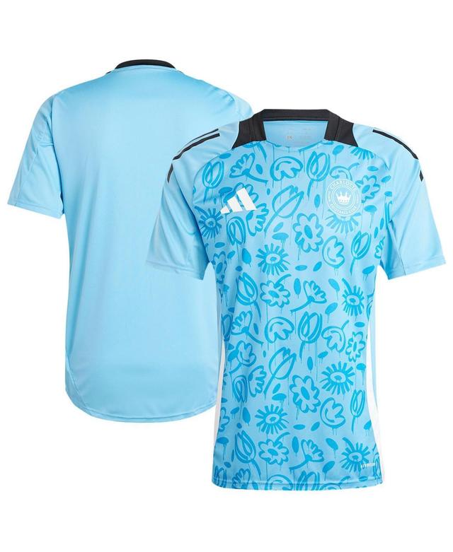 Adidas Mens Charlotte Fc 2024 One Planet Pre-Match Jersey - Blue Product Image