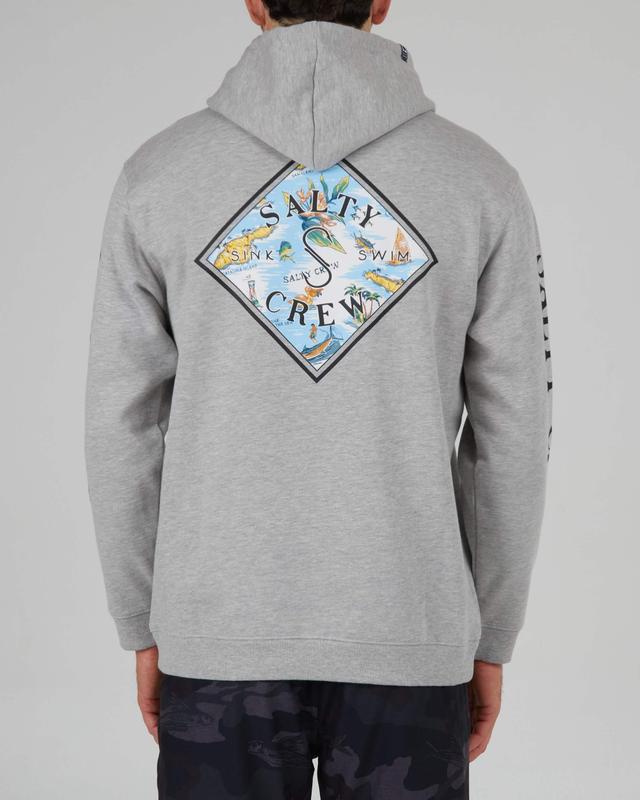 Tippet Tropics Hood Fleece - Grey Heather Product Image