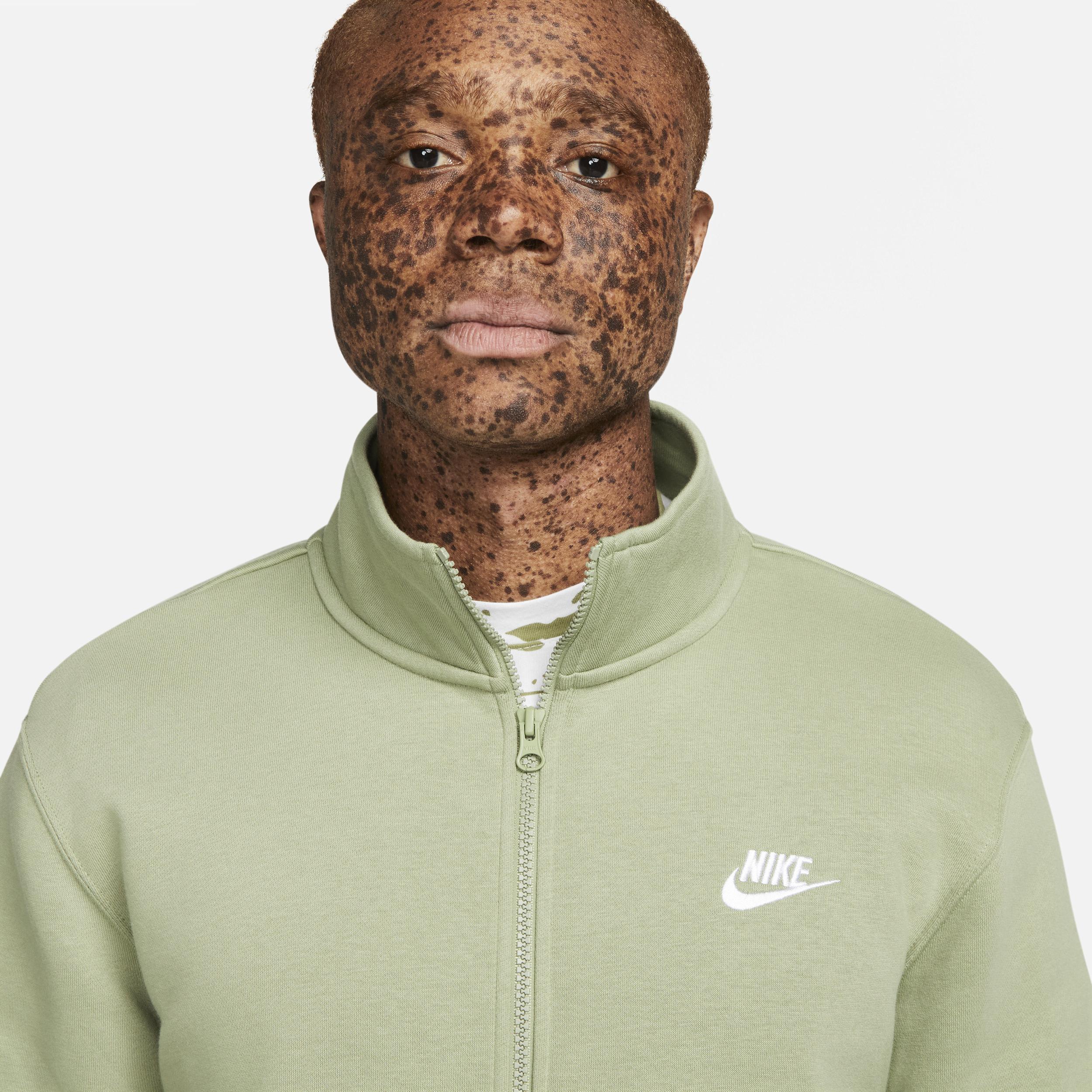 Mens Nike Sportswear Club Brushed-Back 1/2-Zip Pullover Product Image