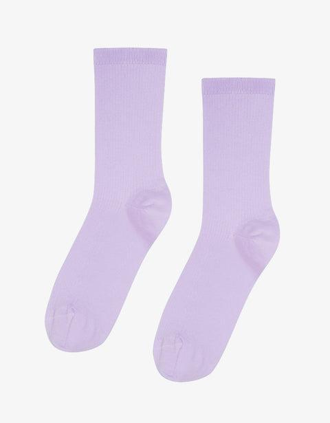 Women Classic Organic Sock - Soft Lavender Product Image