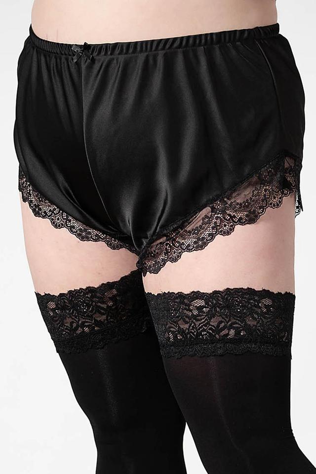 Severina Satin Shorts [B] [PLUS] Female Product Image