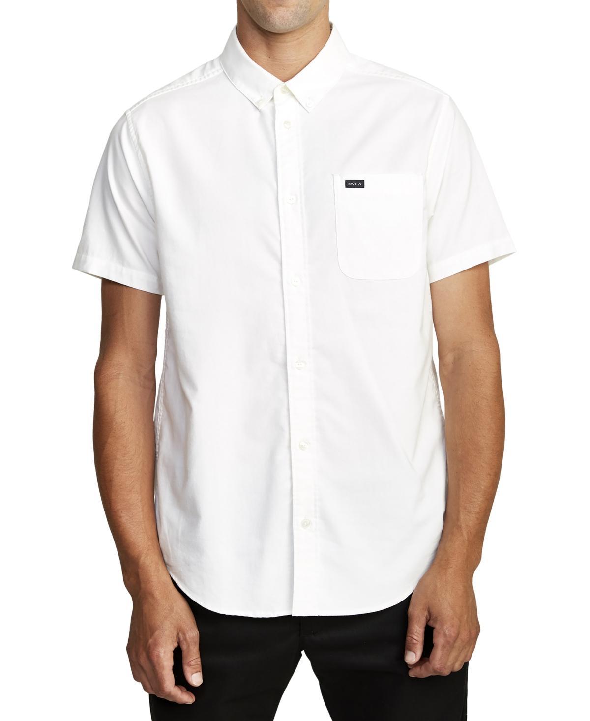 Rvca Mens Thatll Do Stretch Short Sleeve Shirt Product Image