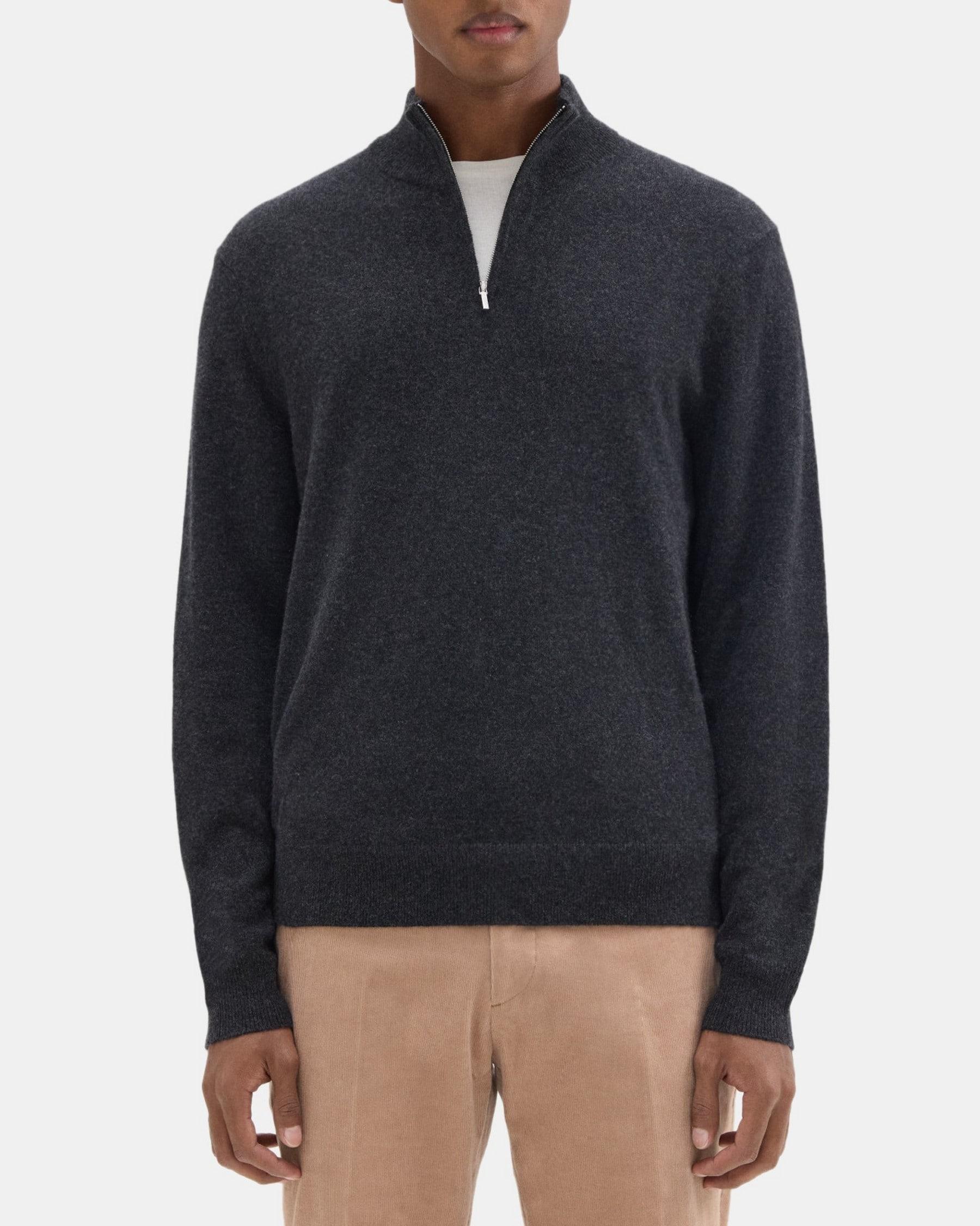 Quarter-Zip Sweater in Cashmere Product Image