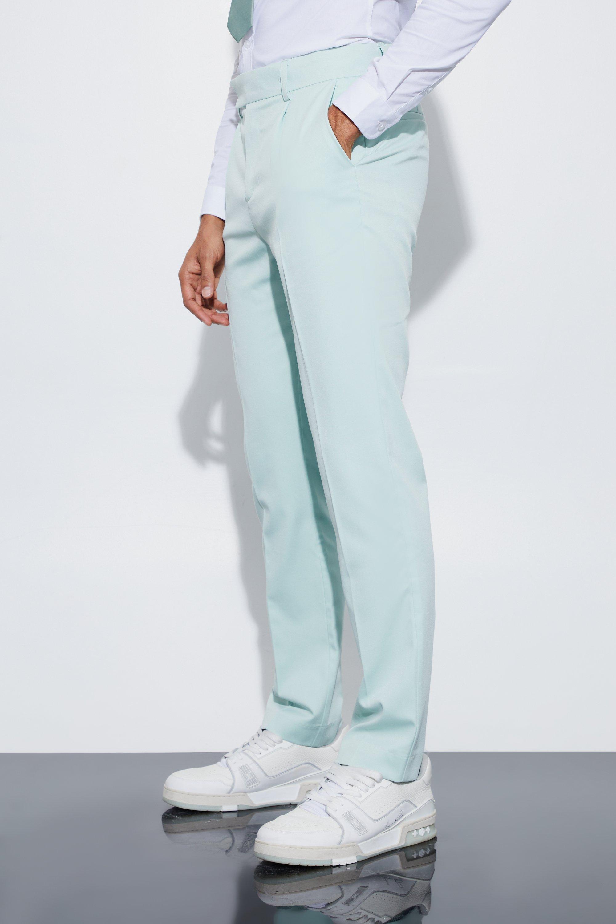 Straight Fit Dress Pants | boohooMAN USA Product Image