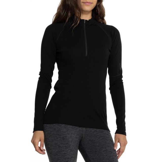 Icebreaker 300 MerinoFine Polar Base Layer Top - Merino Wool, Zip Neck, Long Sleeve Product Image