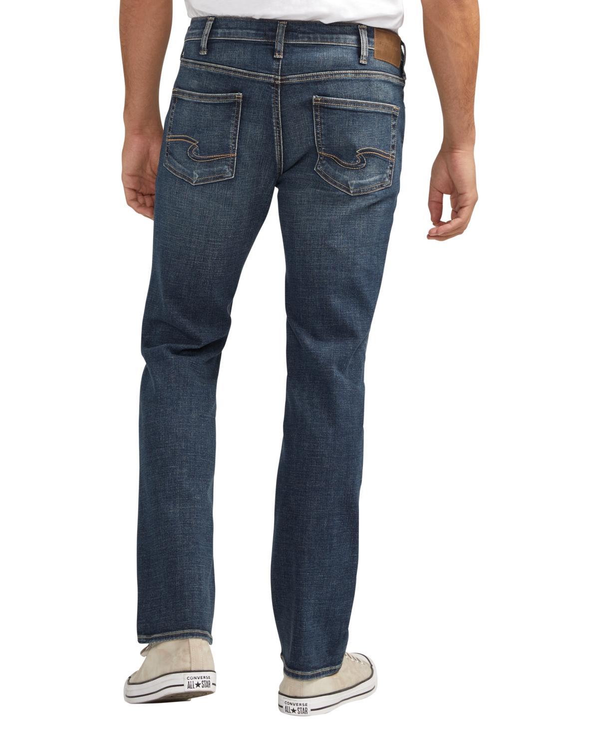 Silver Jeans Co. Mens Allan Slim Fit Straight Leg Jeans Product Image