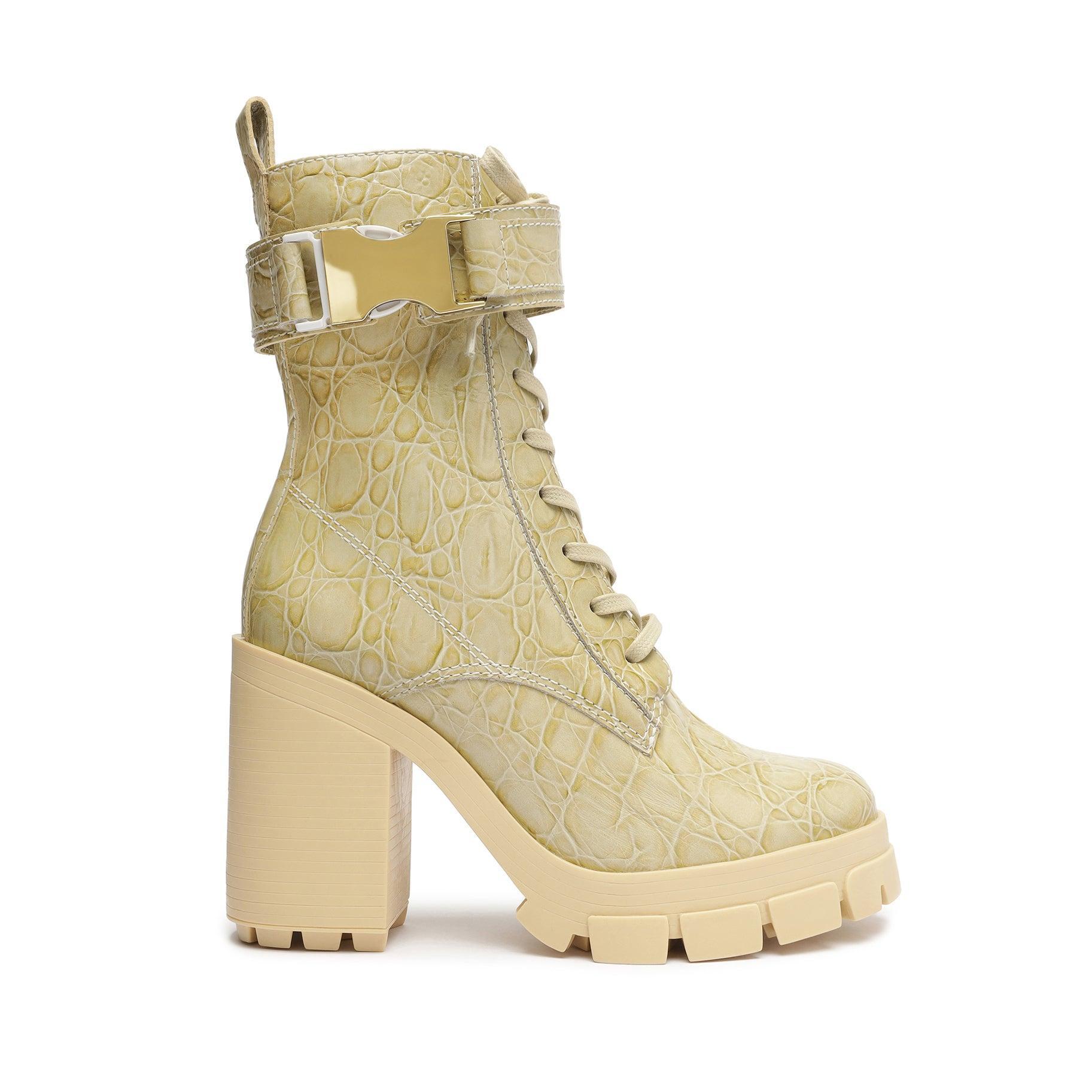 Roslyn Buckle Leather Bootie Product Image