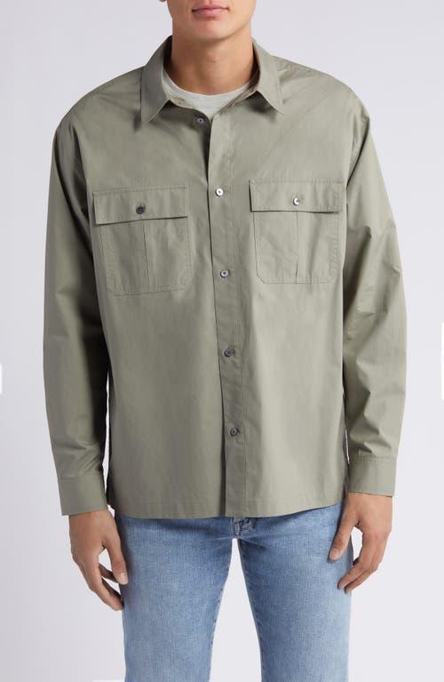 FRAME Men's 2-pocket Military Overshirt In Dry Sage Product Image