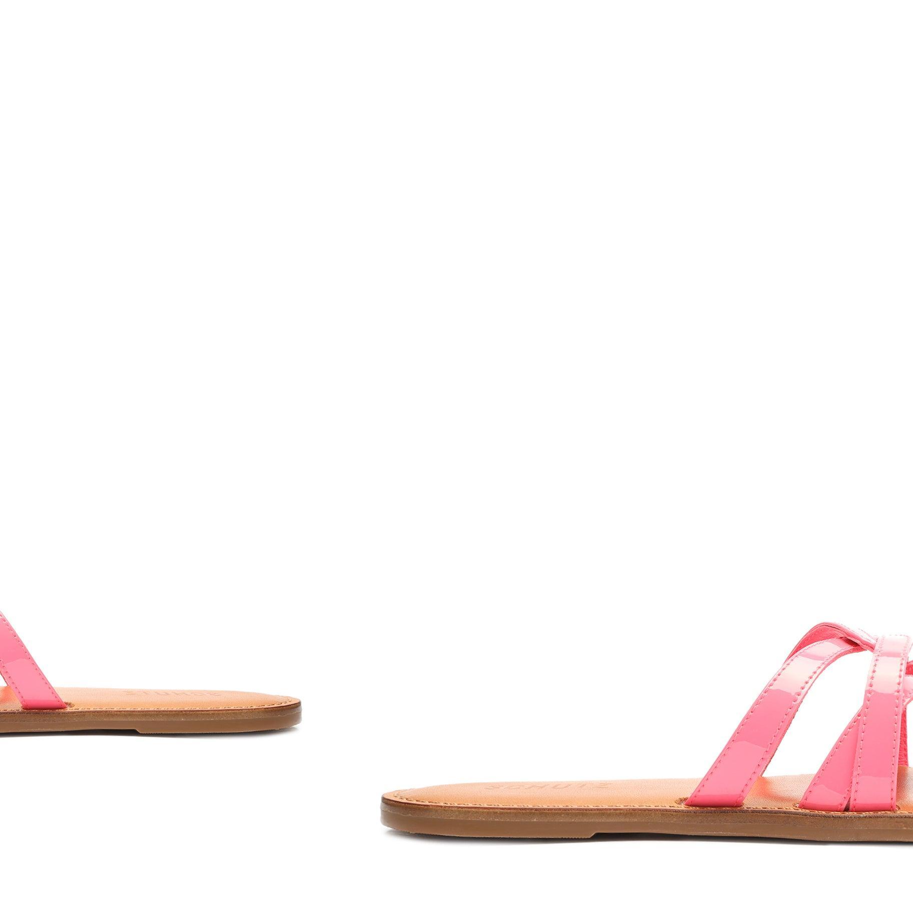 Lyta Patent Leather Sandal - 10 Pink Lemonade Patent Leather Product Image