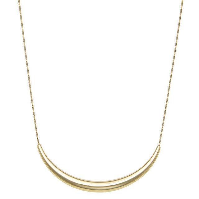 Nine West Gold Tone Collar Necklace, Womens Product Image