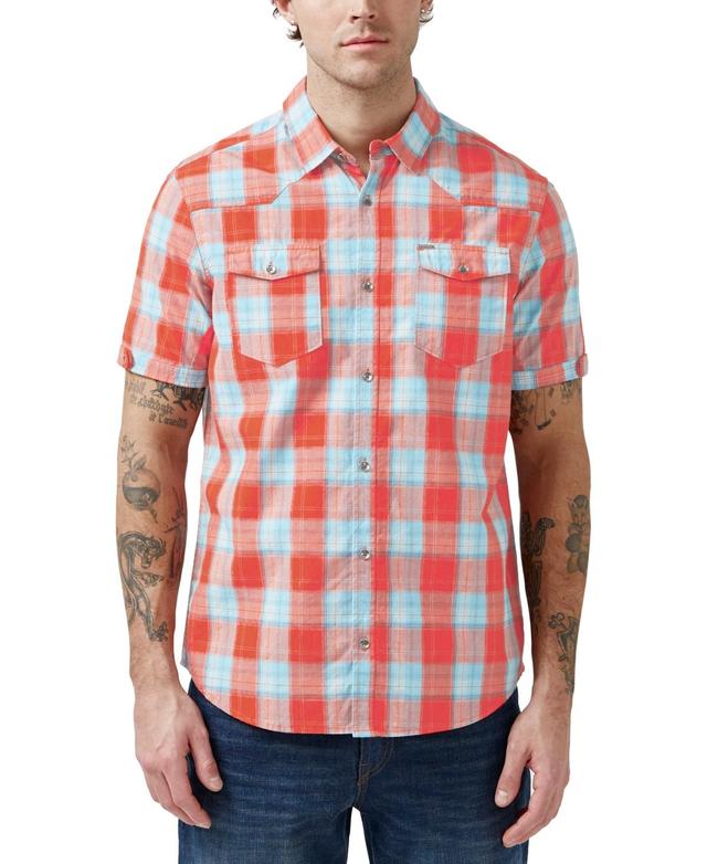 Buffalo David Bitton Mens Saturo Short-Sleeve Shirt Product Image