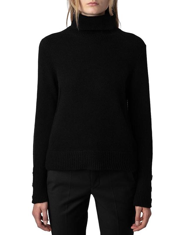 Zadig & Voltaire Bijoux Boxy Fit Cashmere & Wool Sweater Product Image