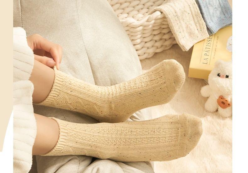 Plain Crew Socks / Set Product Image