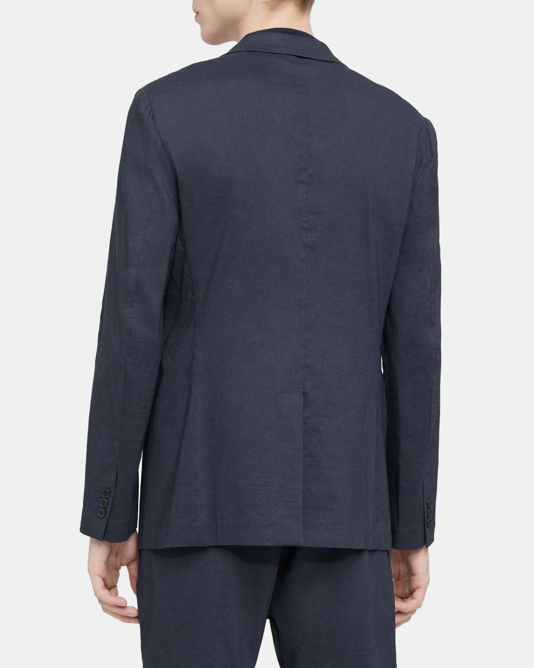 Unstructured Blazer in Stretch Linen Product Image