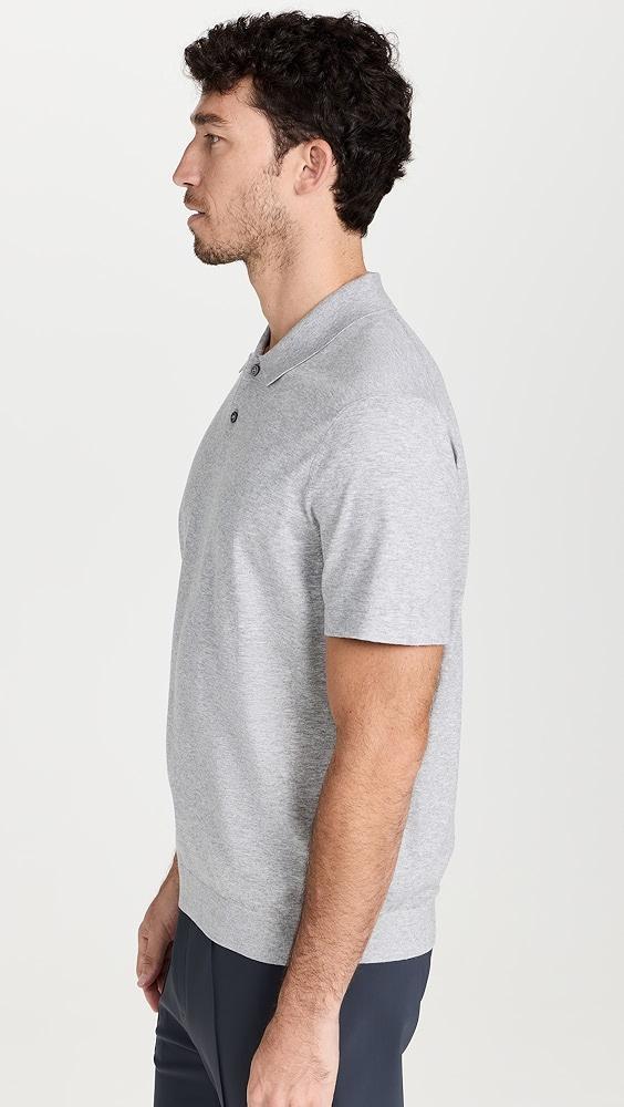 Theory Goris Short Sleeve Knit Polo | Shopbop Product Image