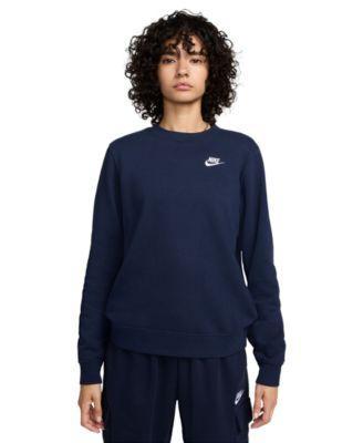 Womens Nike Sportswear Club Fleece Crewneck Sweatshirt Product Image