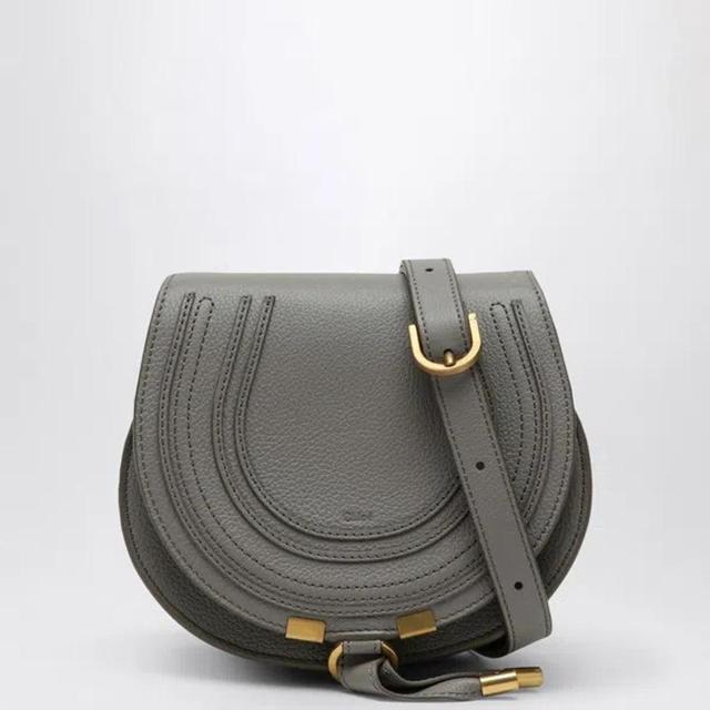 Marcie Small Saddle Bag In Grey Product Image