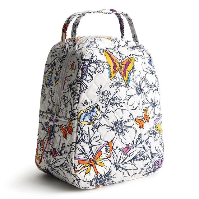 Vera Bradley Lunch Bag Women in Wing + Bloom Gray Product Image