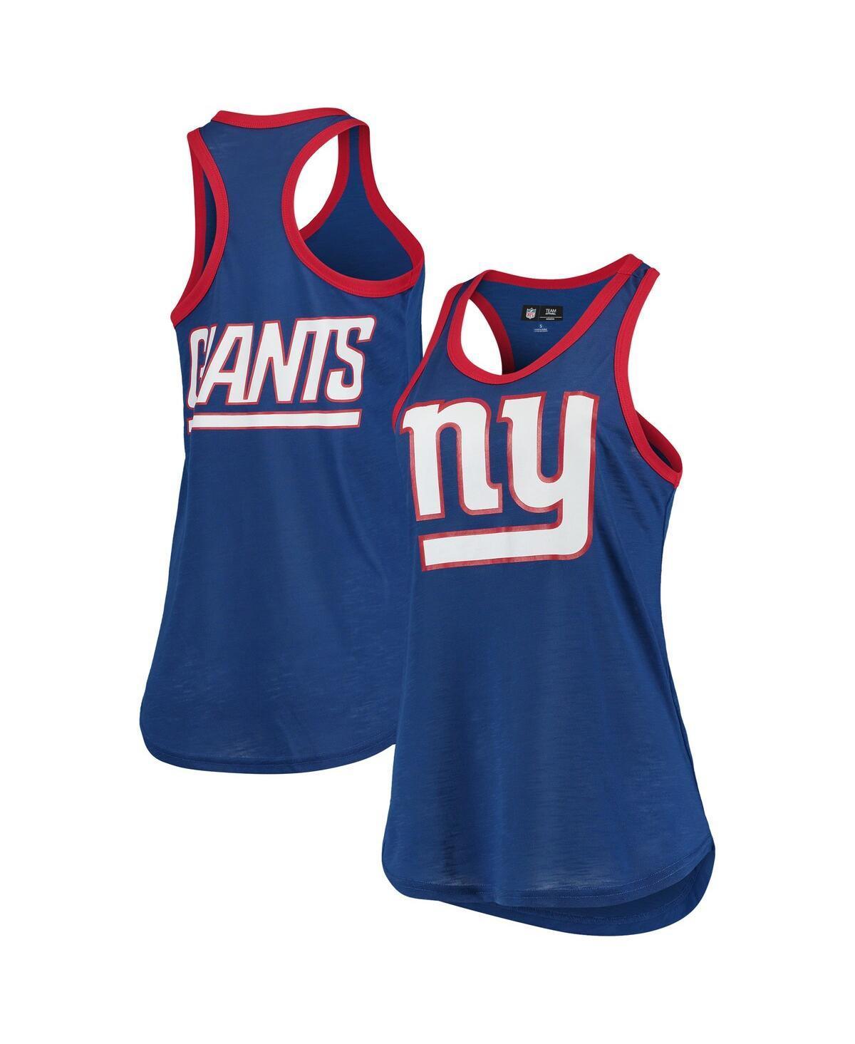 Womens G-III 4Her by Carl Banks Royal New York Giants Tater Tank Top Product Image