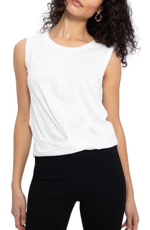 Sanctuary Twisted Cotton Blend Slub Jersey Tank product image