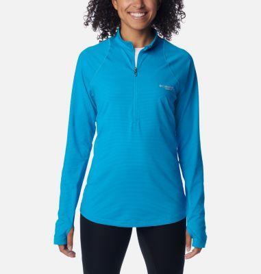 Columbia Womens Endless Trail Half Zip Mesh Long Sleeve Shirt- Product Image