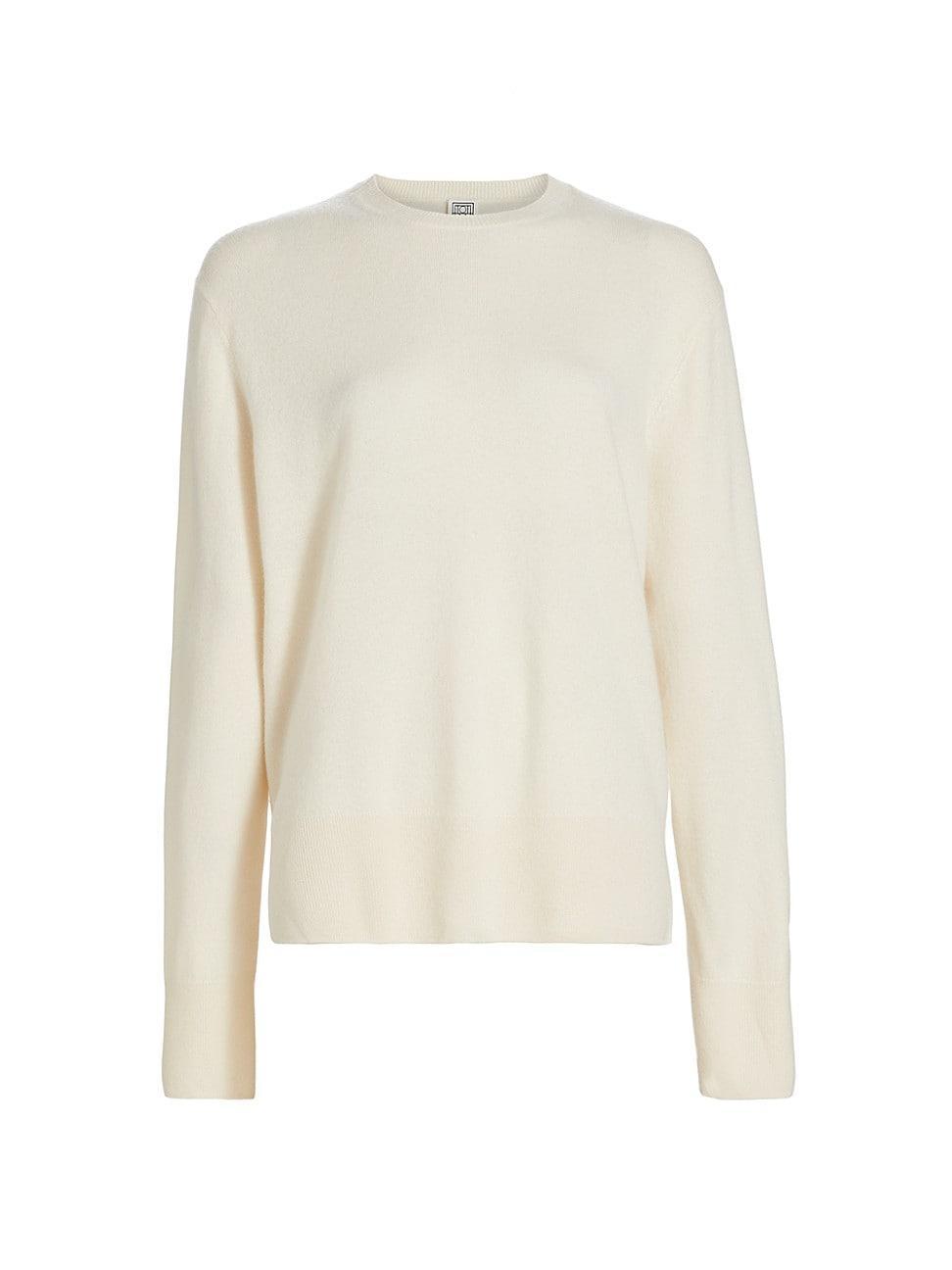 Womens Crewneck Cashmere Sweater product image