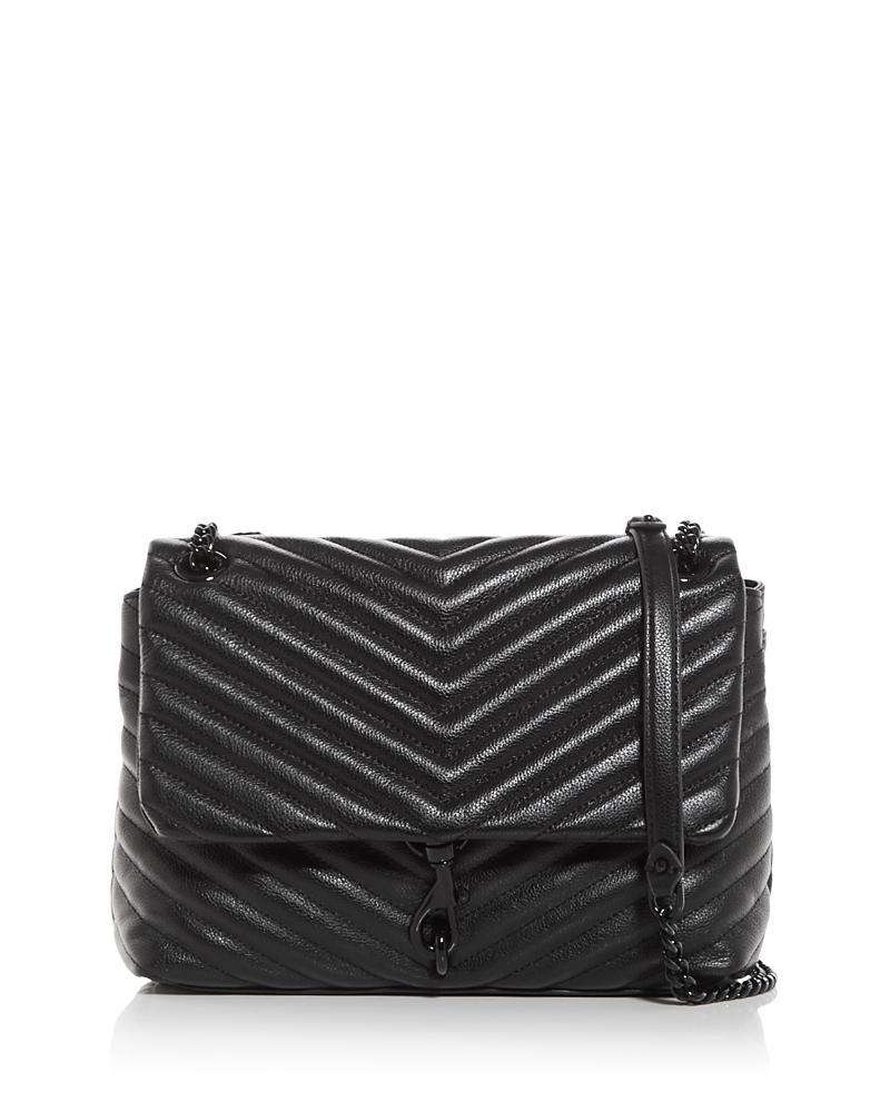 Rebecca Minkoff Edie Quilted Leather Convertible Crossbody Bag Product Image