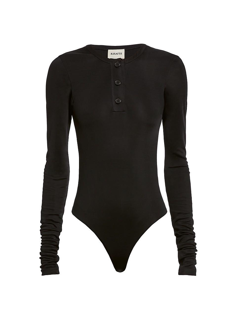 Womens Janelle Long-Sleeve Bodysuit Product Image