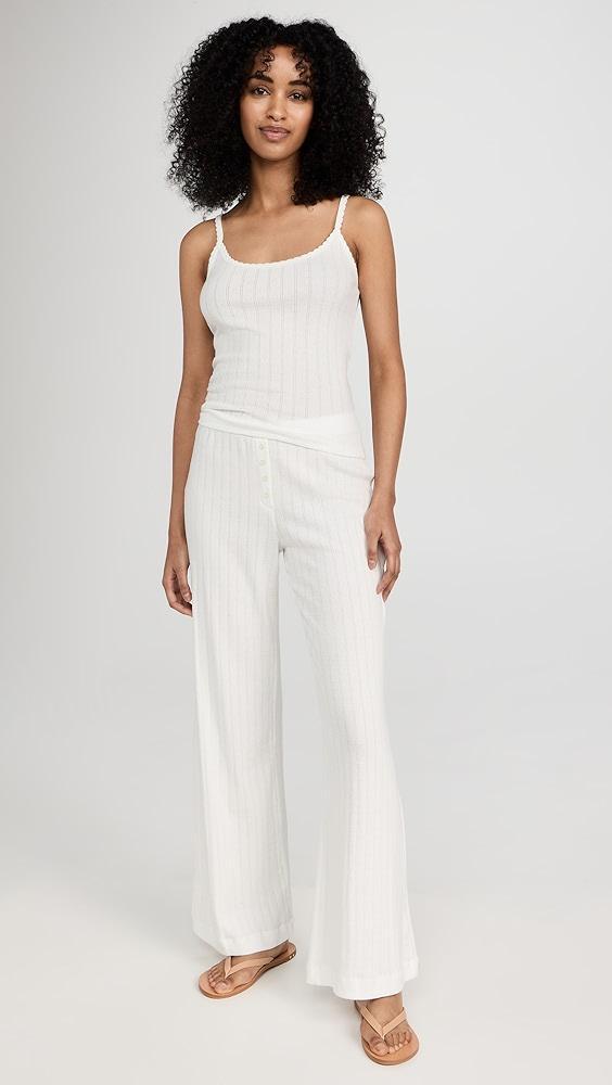 Leset Pointelle Pants | Shopbop Product Image