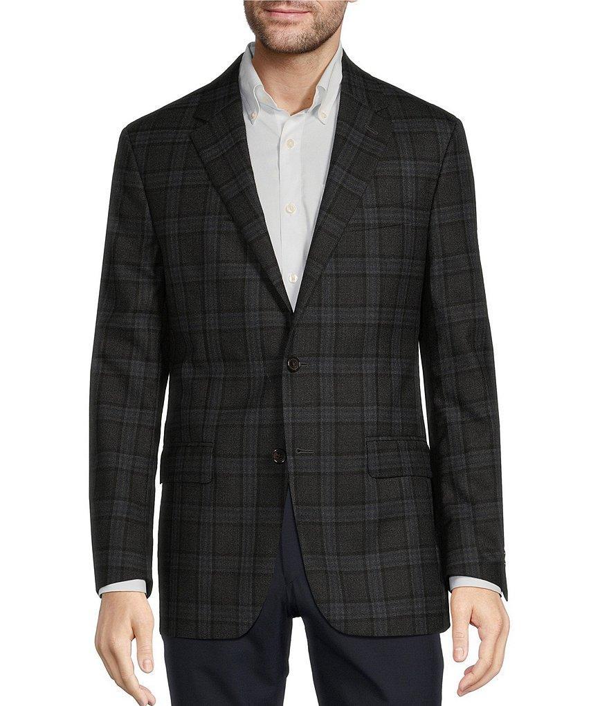 Hickey Freeman Classic Fit Plaid Pattern Sport Coat product image