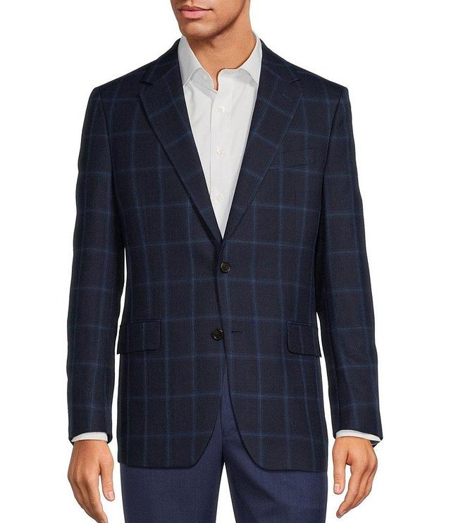 Hickey Freeman Classic Fit Window Pattern Sport Coat Product Image