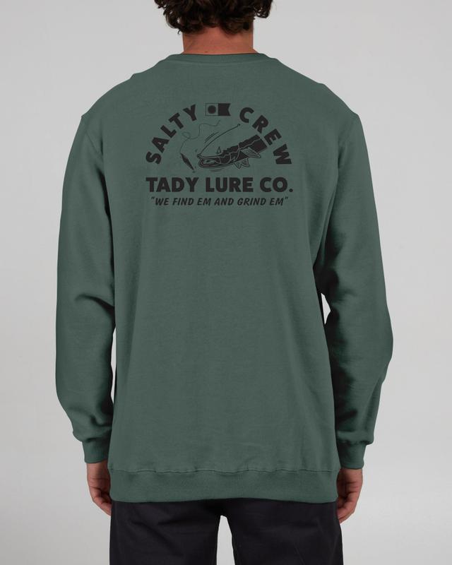 Tady Vintage Crew Fleece - Pigment Moss Product Image