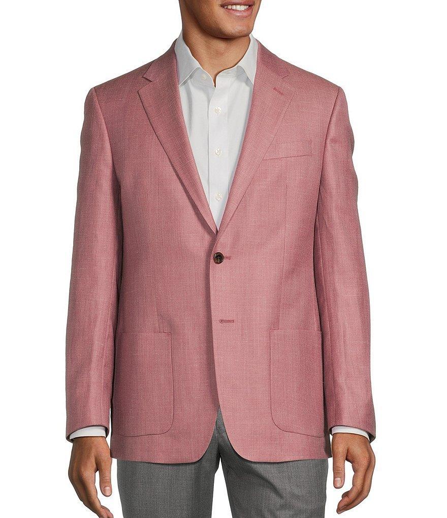 Hickey Freeman Classic Fit Twill Pattern Sport Coat Product Image