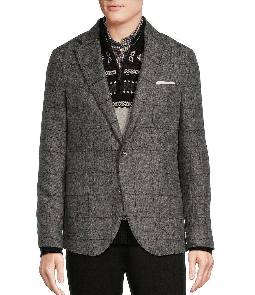 Cremieux Blue Label Chamonix Collection Windowpane Blazer Product Image