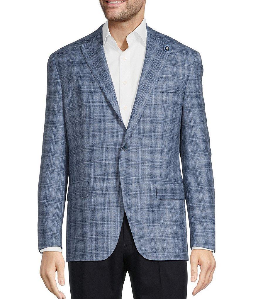 Hart Schaffner Marx Chicago Classic Fit Plaid Pattern Sport Coat Product Image