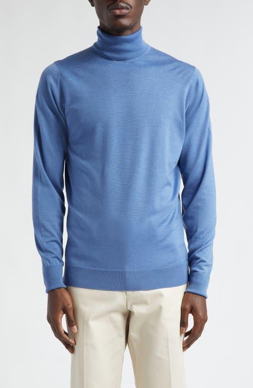 John Smedley Richard Turtleneck Merino Wool Sweater Product Image