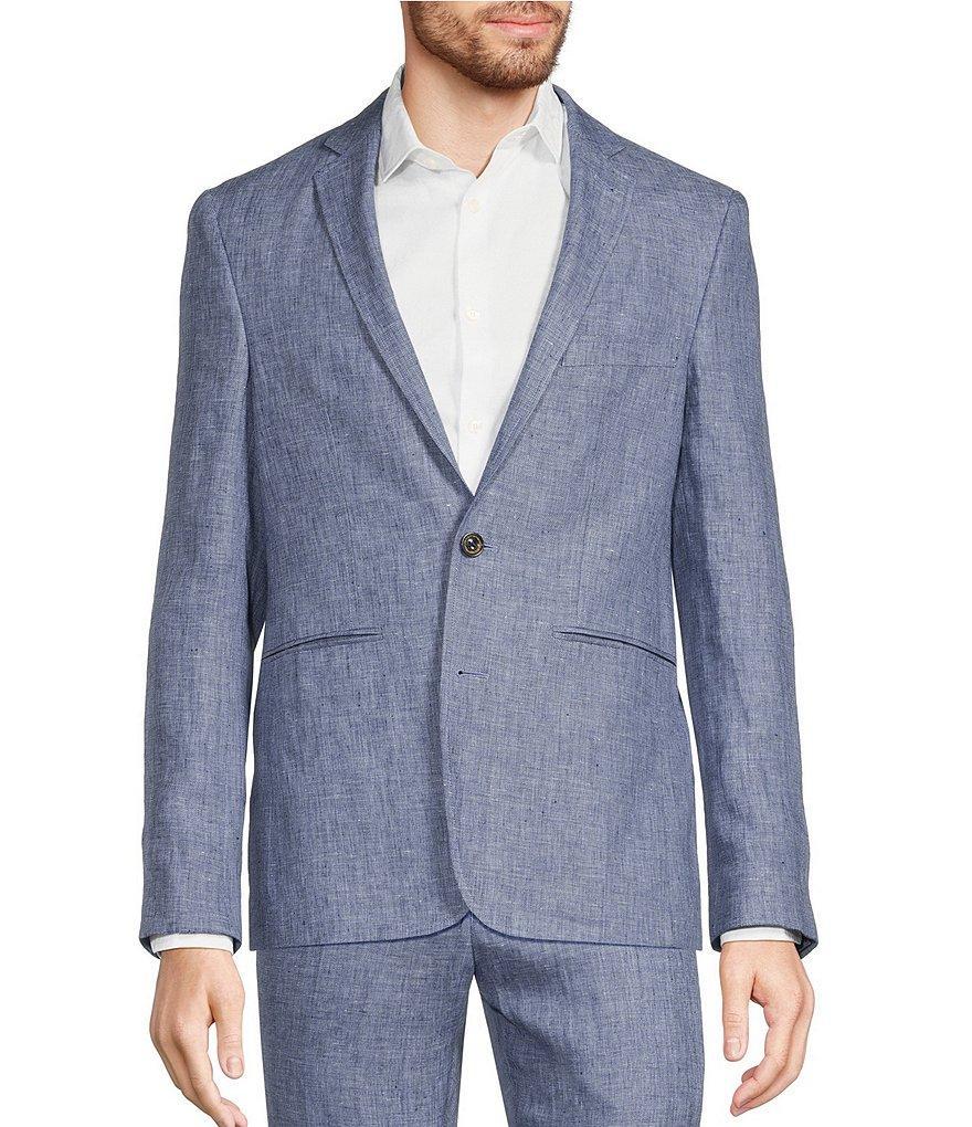 Murano Baird McNutt Linen Slim Fit Suit Separates Blazer Product Image