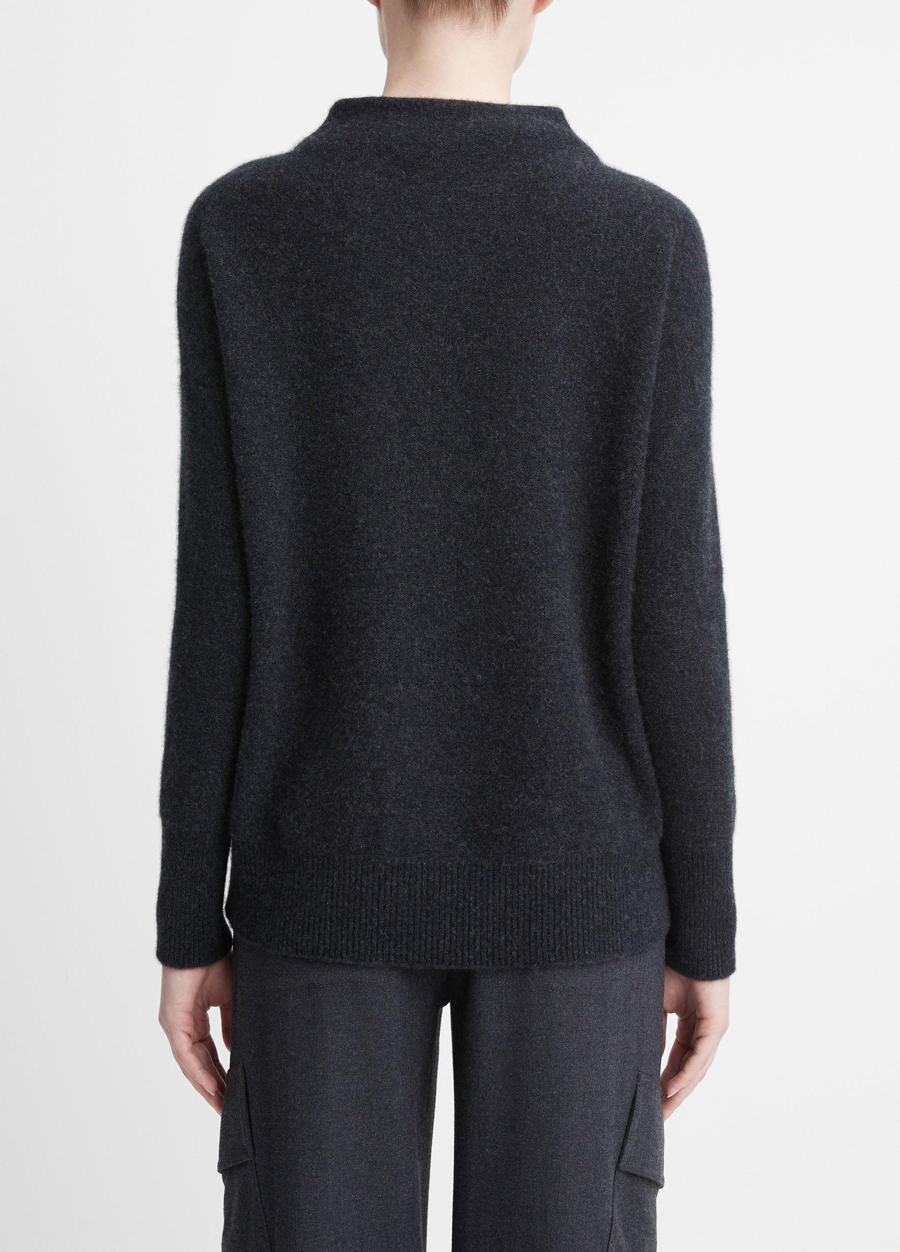 Plush Cashmere Funnel Neck Sweater Product Image