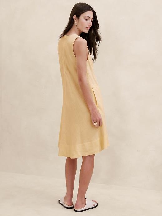 Ava Linen Mini Dress Product Image